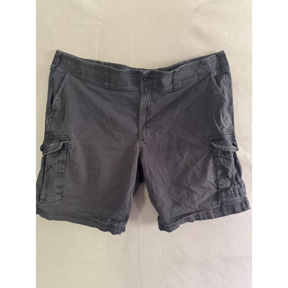 Sonoma Goods For Life Mens Flexwear Cargo Shorts Gray Ripstop Size 44